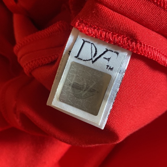 Diane Von Furtstenberg Red Shift Dress - Picture 6 of 7